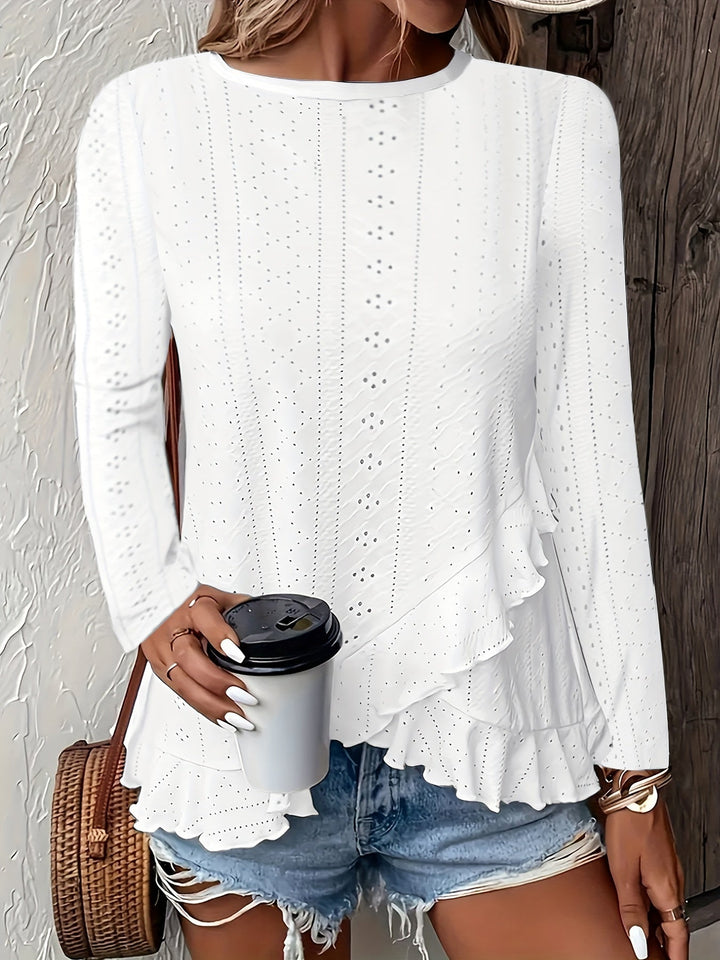 Sage | Chic Ruffle Top