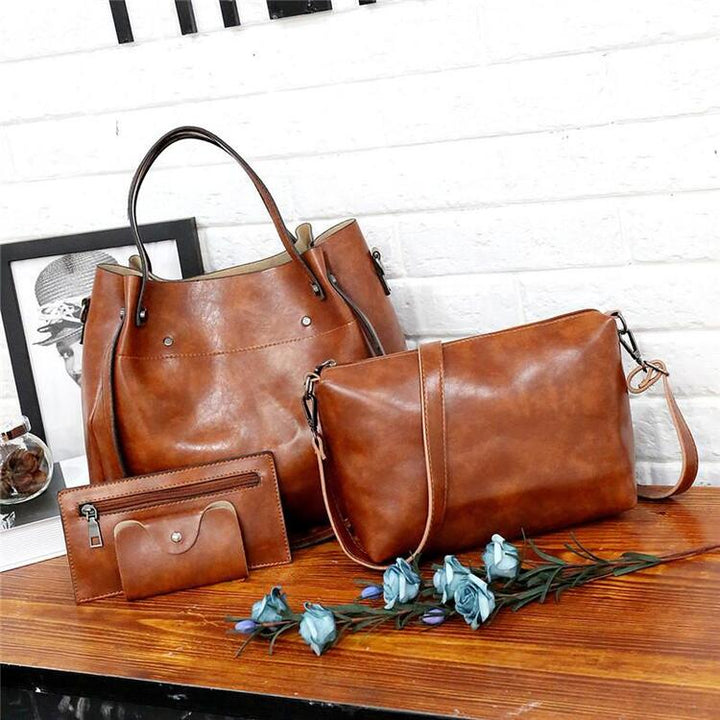Rebecca | Stylish Retro 4-Piece Bag Set