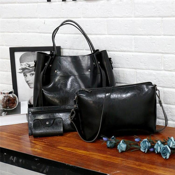 Rebecca | Stylish Retro 4-Piece Bag Set
