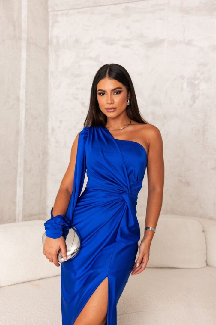 Rebecca | One-Shoulder  Maxi Dress