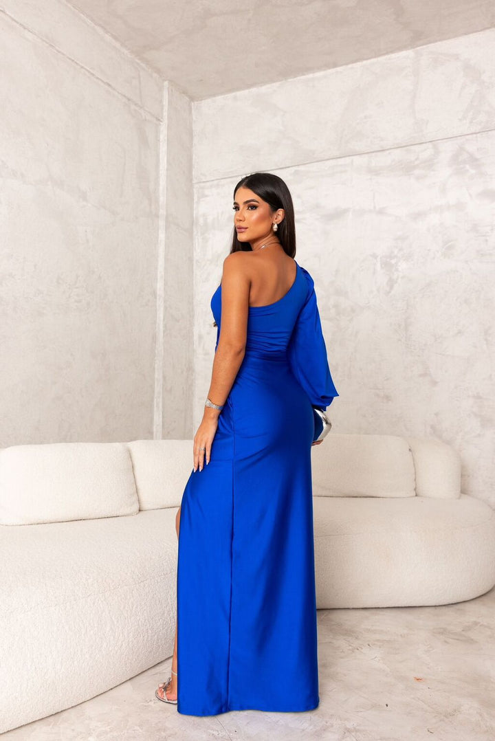 Rebecca | One-Shoulder  Maxi Dress