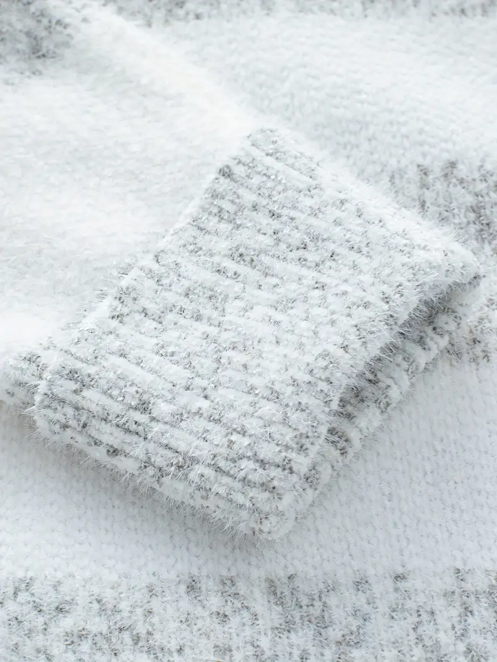 Caitlin | Striped Turtleneck Sweater