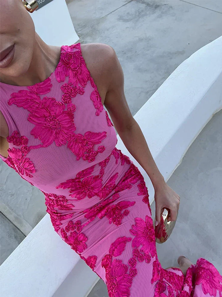 Alora | Elegant Floral Gown