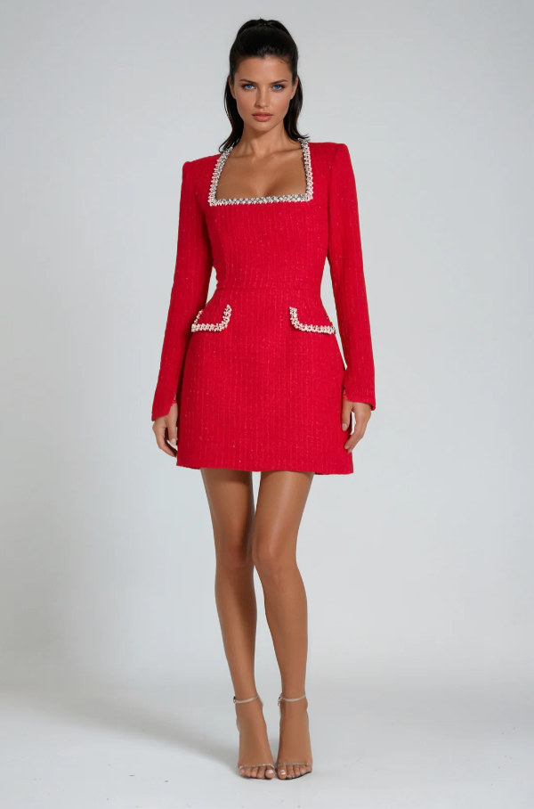 Jolene | Squared Mini Dress