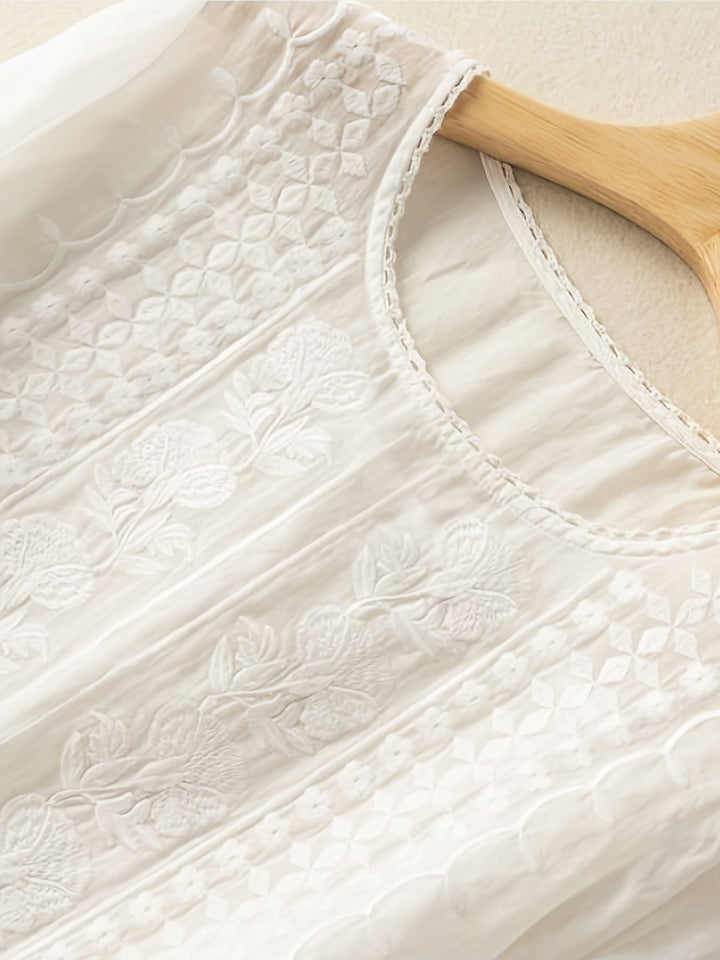 Elodie | Vintage Lace Blouse
