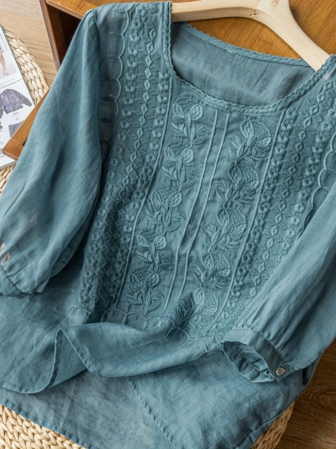 Elodie | Vintage Lace Blouse