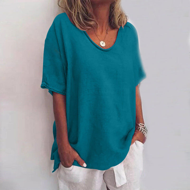 Anna | Comfortable Loose Blouse with Tummy Coverage